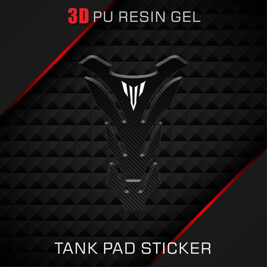 3D Carbon Fiber Motorcycle Fuel Tank Pad Protector Sticker