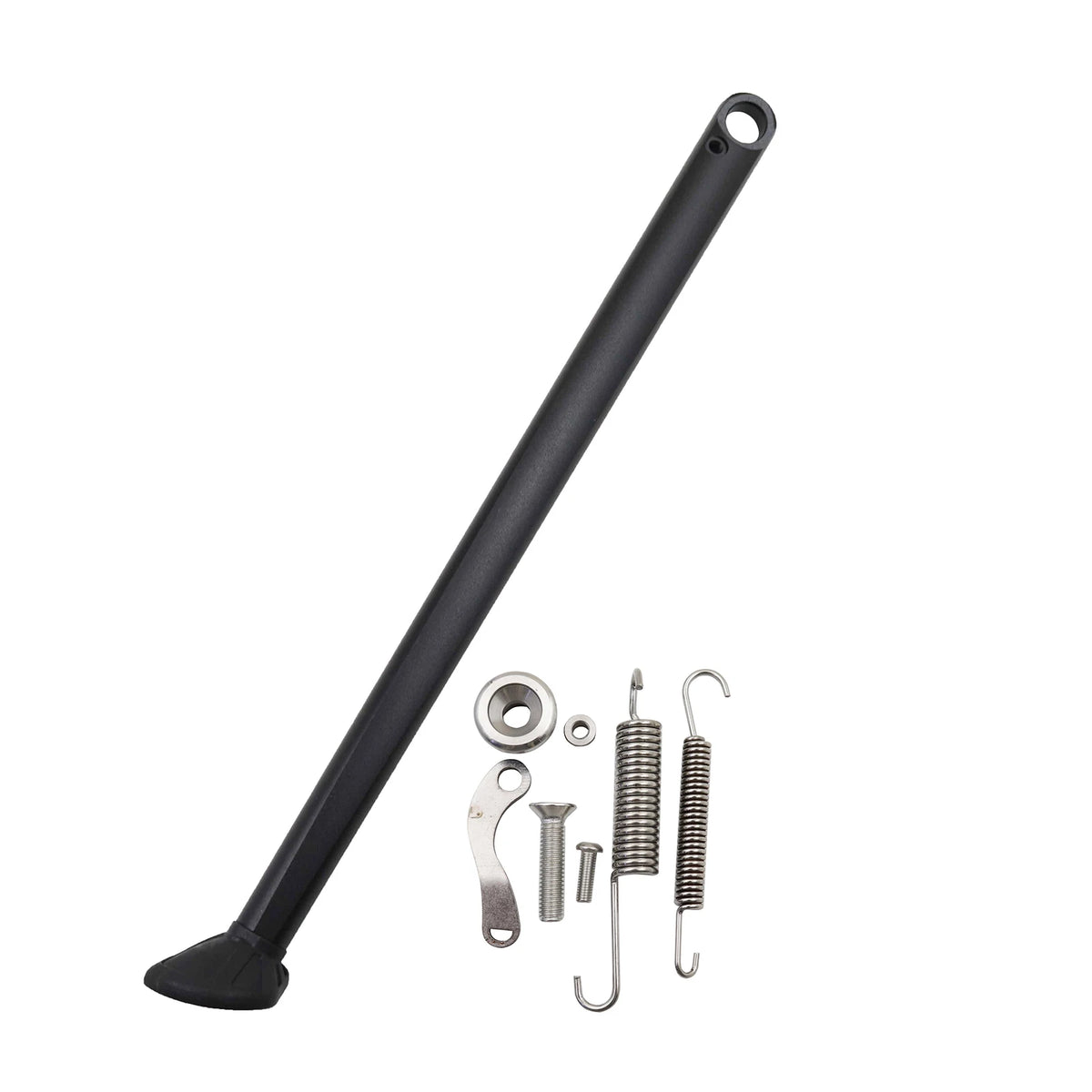 CNC Aluminum Motorcycle Parking Side Stand Kickstand with Spring Kit
