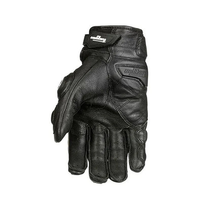 Genuine Leather Motorcycle Racing Gloves – Carbon Knuckle Protection