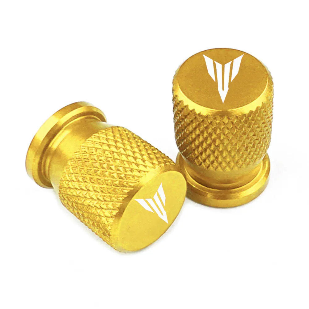 CNC Aluminum Tire Valve Stem Caps – 6 Colors | Plug & Play