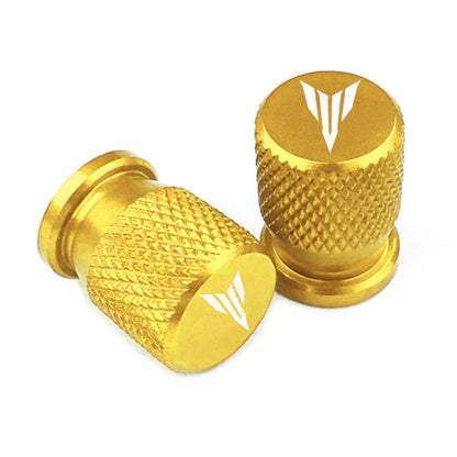 CNC Aluminum Tire Valve Stem Caps – 6 Colors | Plug & Play