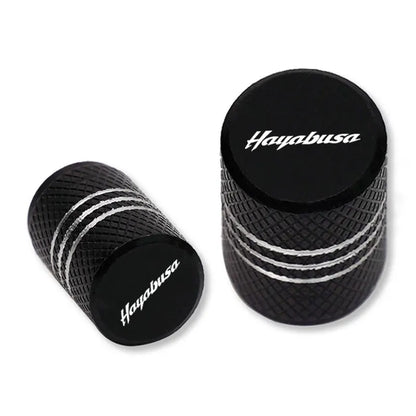 Motorcycle Tyre Valve Stem Caps – CNC Aluminium (Set of 2)