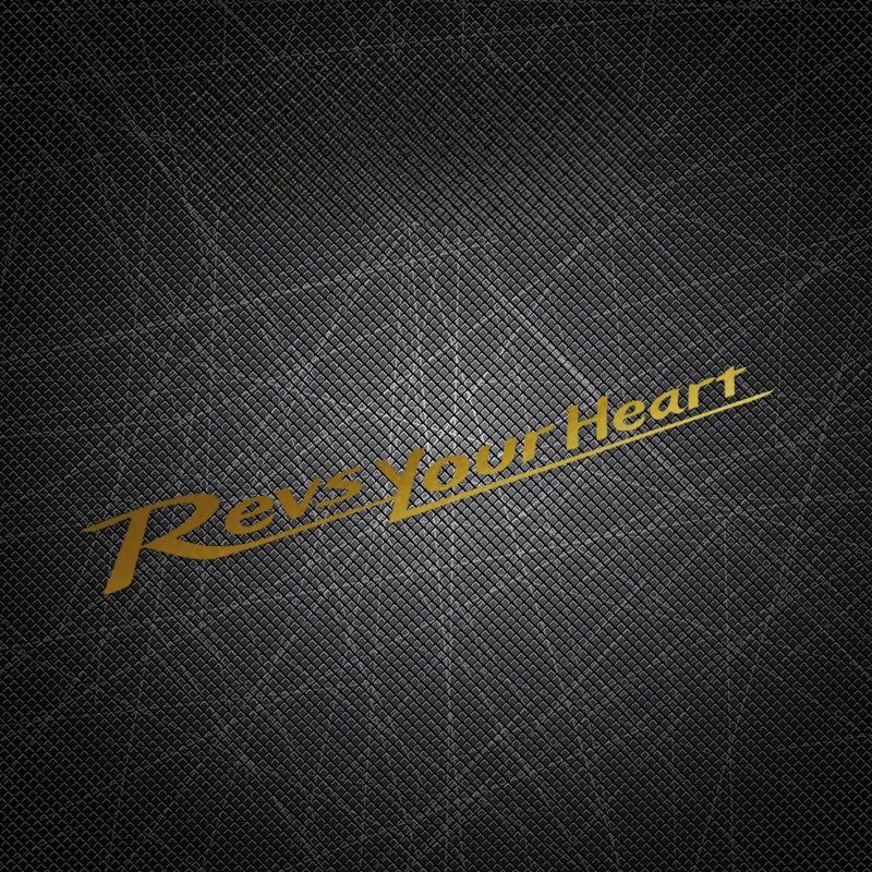 Revs Your Heart Motorcycle Sticker – Waterproof PVC Decal