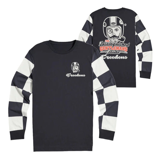 3D Printed Off-Road Motorcycle Long Sleeve T-Shirt
