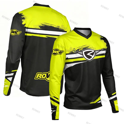 Long Sleeve Motocross Jersey – Quick-Dry Off-Road Shirt for Men & Women