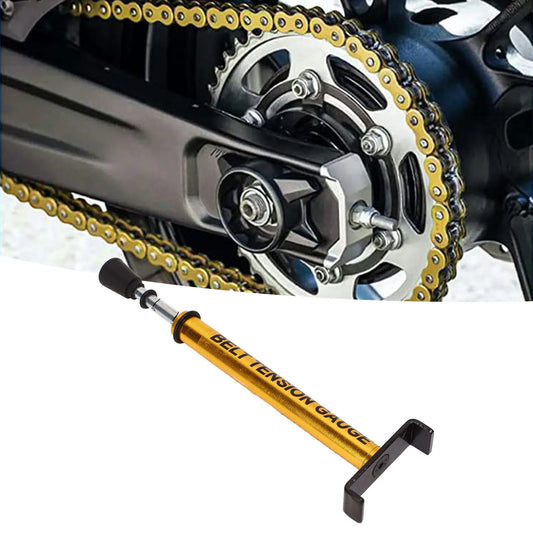 Motorcycle Belt Tension Gauge – Universal 10 lb Metal Tool