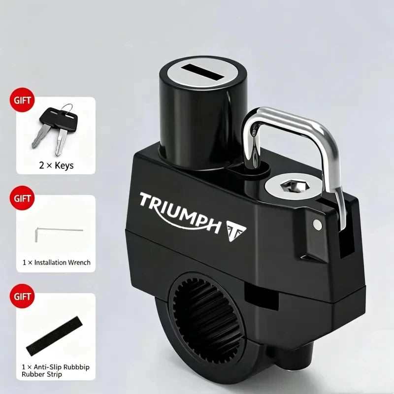 Motorcycle Helmet Lock
