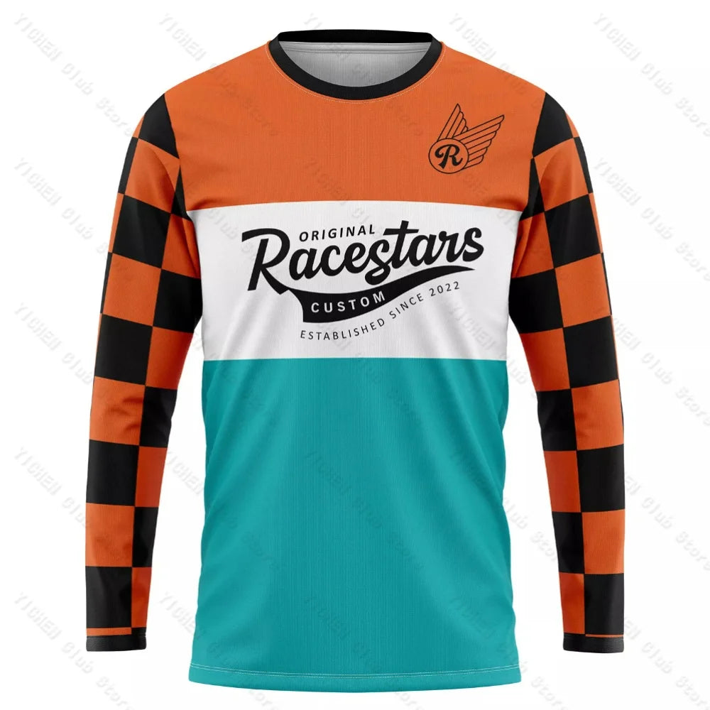 Motocross Long Sleeve Jersey – Quick-Dry Performance Riding Shirt