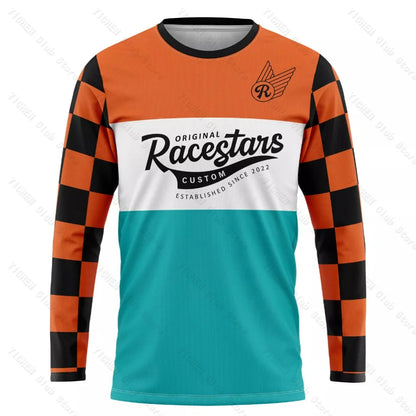 Motocross Long Sleeve Jersey – Quick-Dry Performance Riding Shirt