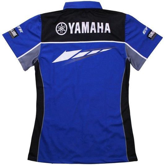 Retro Racing Polo Shirt – Quick-Dry Motorcycle Riding Top