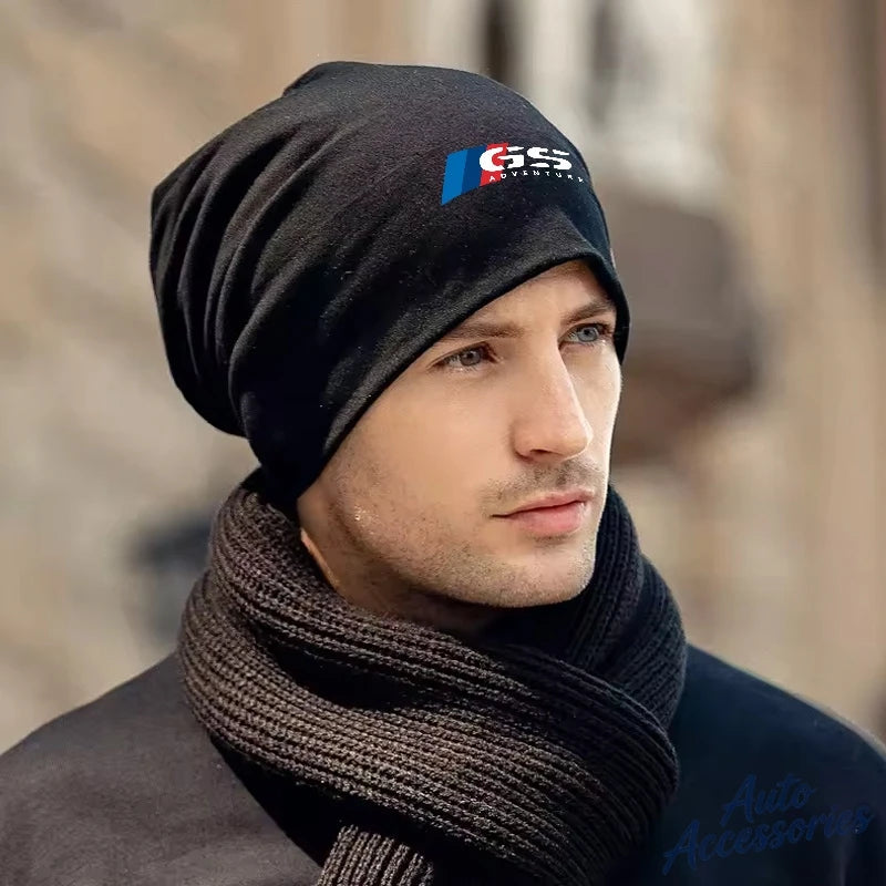Adventure Rider Slouchy Beanie – Thick Winter Skullcap Hip-Hop Style