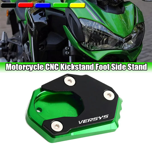 Kickstand Side Stand Extension Pad – Versys 250 300 1000 | CNC Aluminum