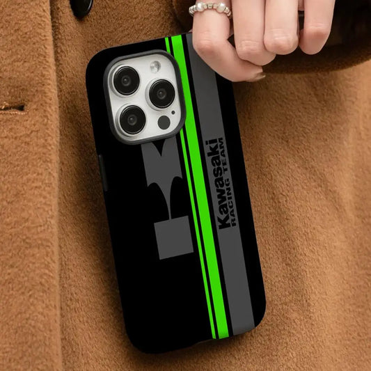 Superbike Graphic iPhone Case – Glossy Hard PC Moto Rider Cover