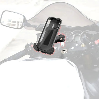 Motorcycle Phone & GPS Mount – Triple Tree Stem Yoke Bracket