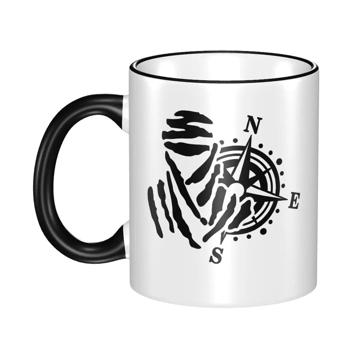 ダカールラリーコーヒーマグ – オフィス用モータースポーツティーカップ