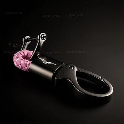 Motorcycle Zinc Alloy Keychain – Metal Key Ring Holder for Riders
