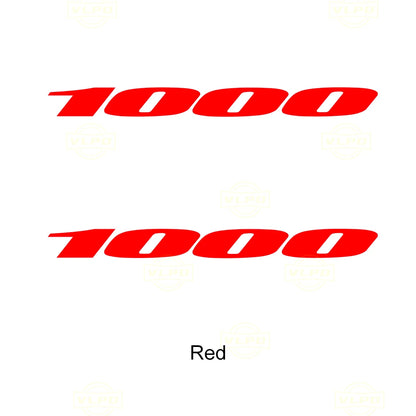 Motorcycle Glow Stickers – Waterproof Reflective Decal Pair
