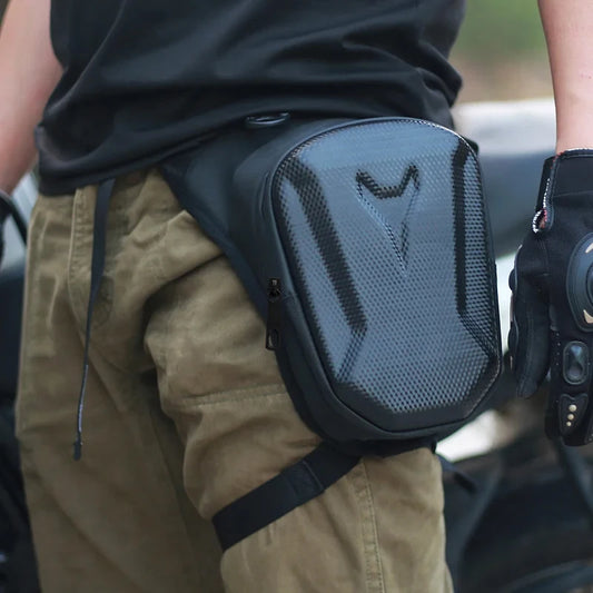 Motorcycle Drop Leg Bag | Waterproof Waist Pack for Riders