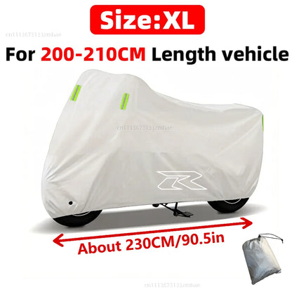 Waterproof Motorcycle Cover – UV & Rain Protection, All Sizes