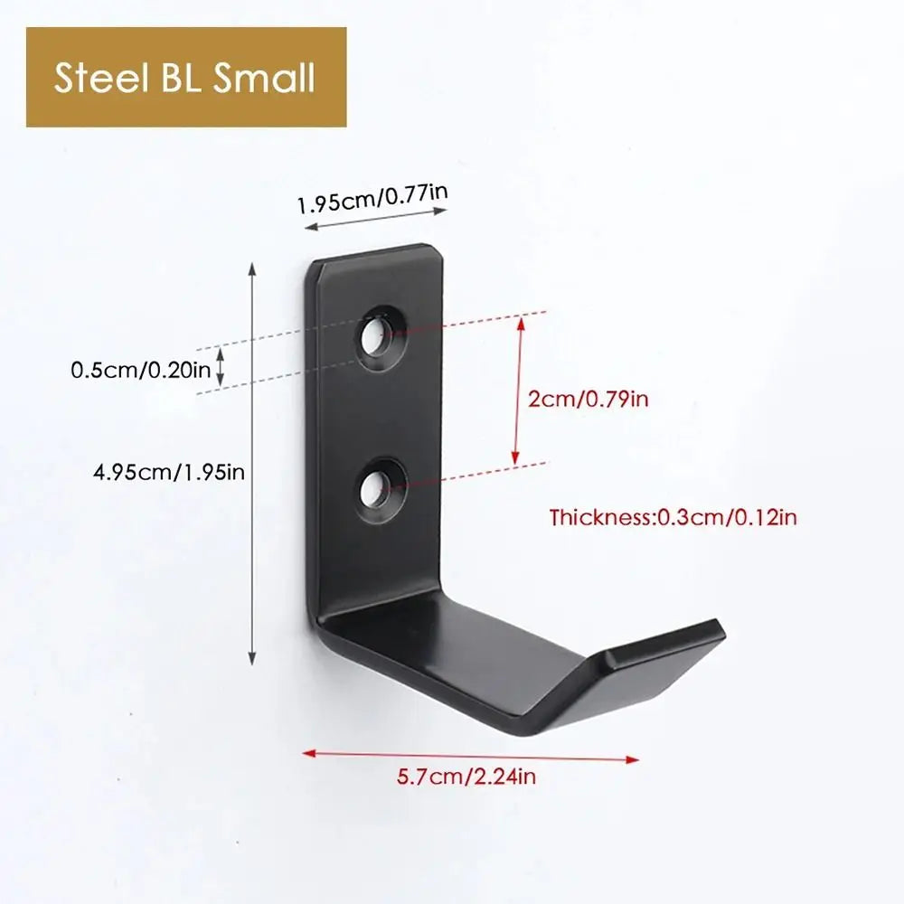 Stainless Steel Helmet Hook – Multi-Purpose Wall Mount Rack