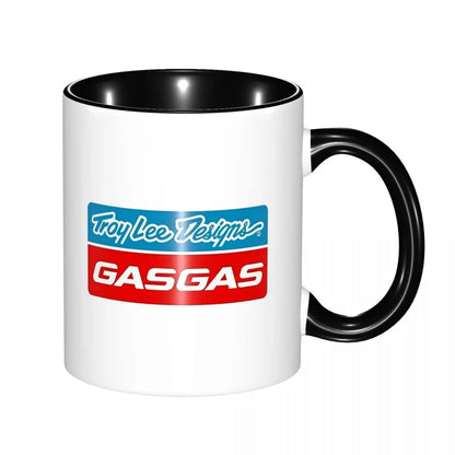 Mug de sport Gas – Tasse à café en céramique pour les courses de motos
