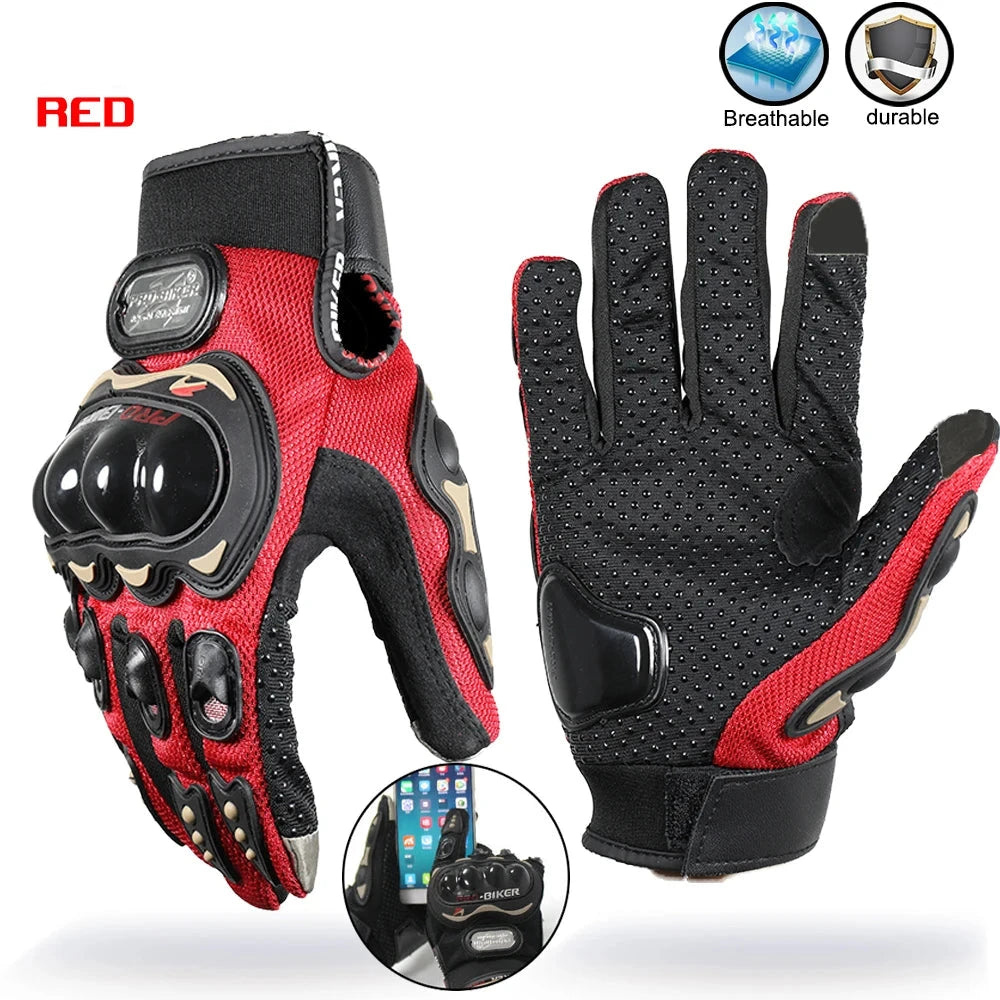 Full-Finger Motorcycle Riding Gloves