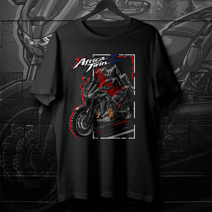 Men's Motorcycle Graphic Cotton Crew Neck T-Shirt