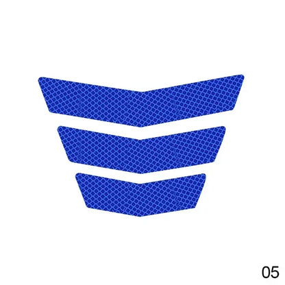 Reflective Motorcycle Arrow Stickers – Set of 3 | PVC Decal Tape