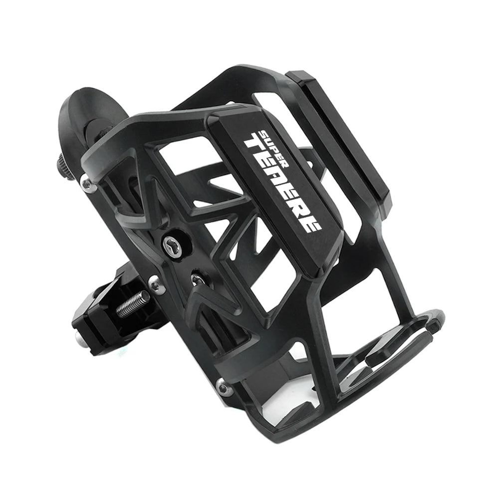CNC Aluminum Motorcycle Water Bottle Cage – Handlebar Cup Holder | 7 Colors