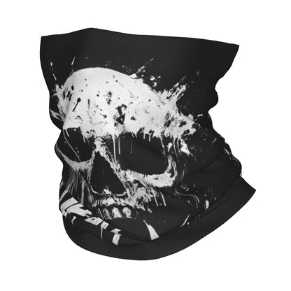 Rock & Skull Graphic Tube Bandana Neck Gaiter – Unisex Face Cover & Balaclava | 24 Designs