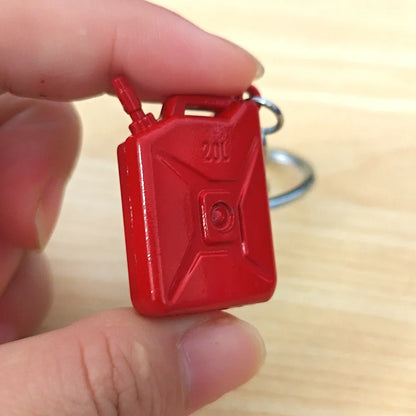 Metal Gas Tank Keychain for Men – Creative Petroleum Pot Key Ring Gift