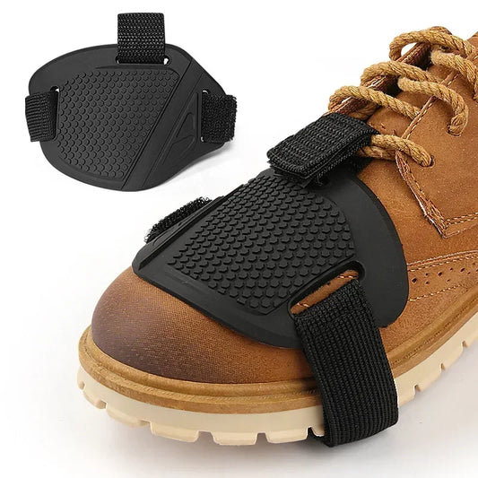 Motorcycle Gear Shift Protector Set – Rubber Shift Lever Tip & Shoe Pad