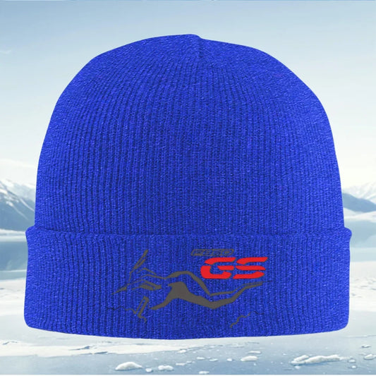 GS Motorcycle Knit Beanie – Warm Winter Hat Unisex