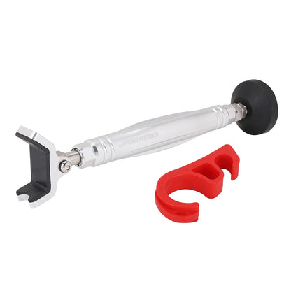 Motorcycle Wheel Stand Frame Balancer Lift with Brake Lock Hook