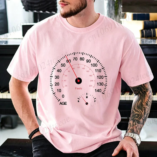 Speedometer Graphic T-Shirt – Funny Car & Moto Enthusiast Tee