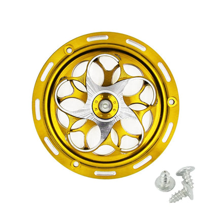 CNC Aluminum Engine Fan Cover – 5 Colors, Universal Fit