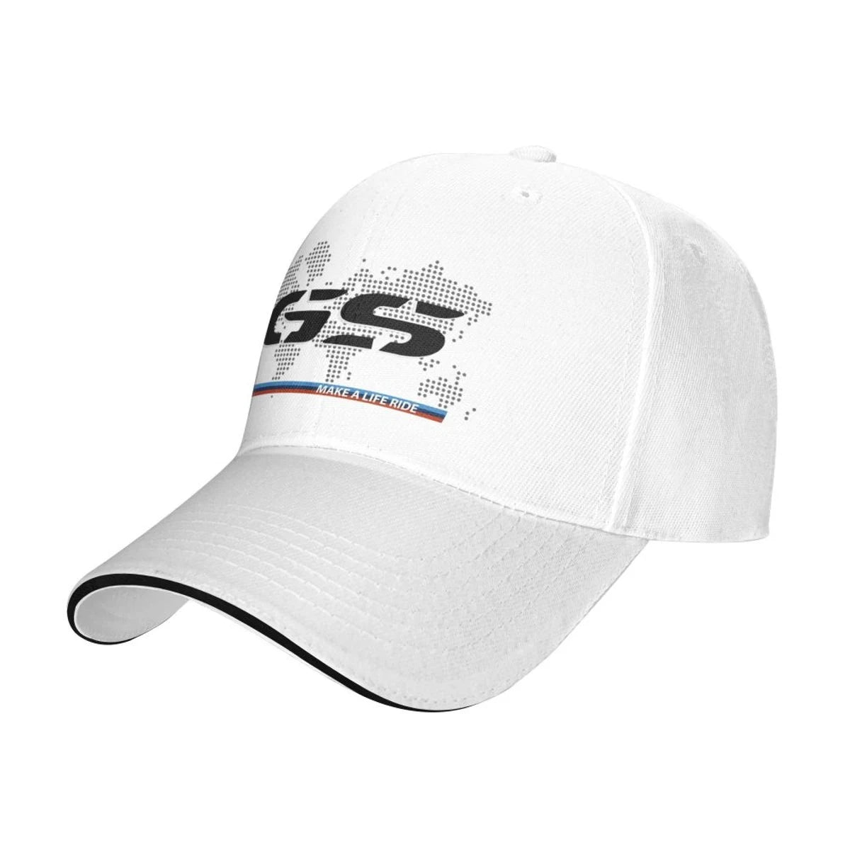 Motorcycle Trucker Hat — Breathable Mesh Baseball Cap, 10 Styles