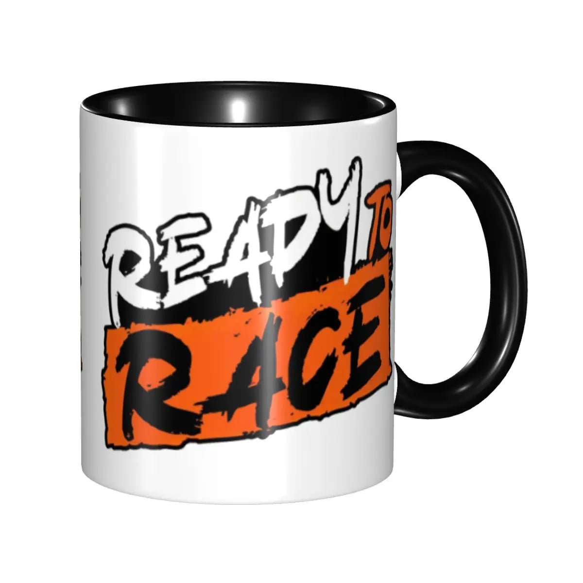 Racing Motorcycle Ceramic Coffee Mug – Biker Gift 330ml