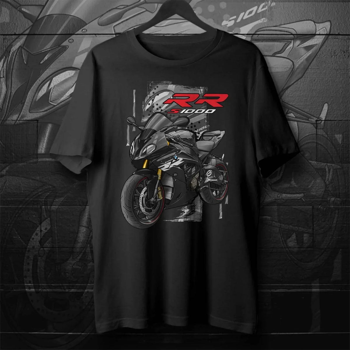 レトロ バイクグラフィック Tシャツ 綿100% 半袖 – メンズ ストリートウェア