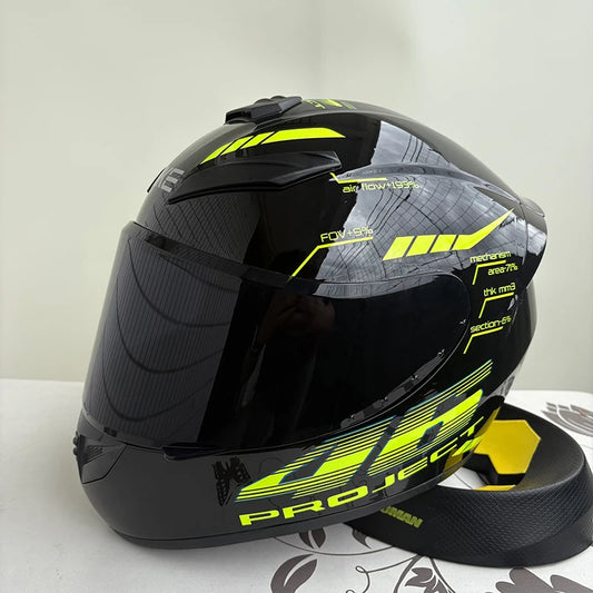 Full Face Motorcycle Helmet – Anti-Fog & Waterproof | Unisex