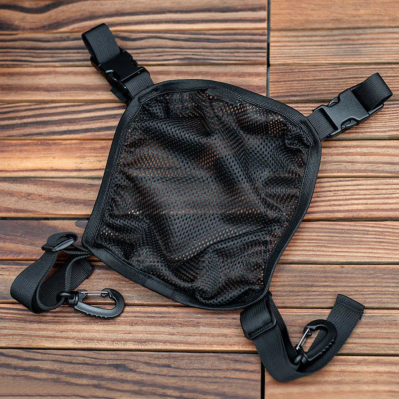 Borsa tattica per casco – Custodia a rete portaoggetti MOLLE per zaini