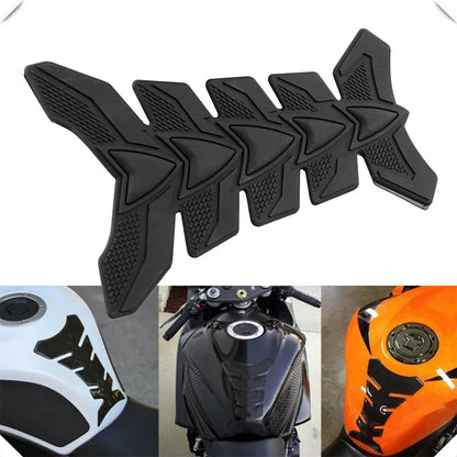 Protection autocollante 3D pour réservoir de moto – noire