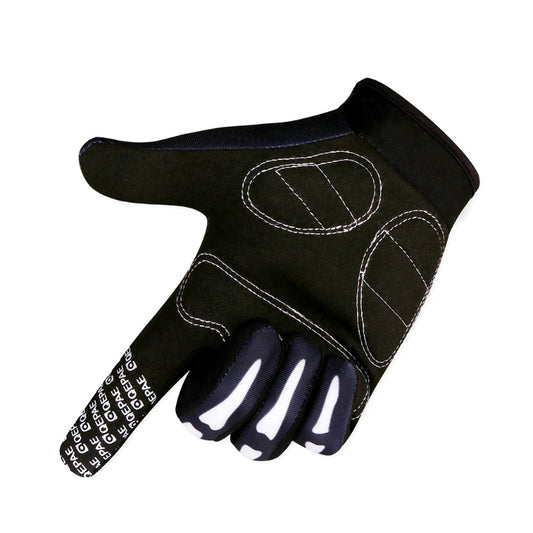 Skull Ghost Full-Finger Motorcycle Riding Gloves