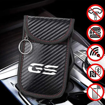 GS Key Signal Blocker Case – Faraday Cage RFID Blocking Pouch