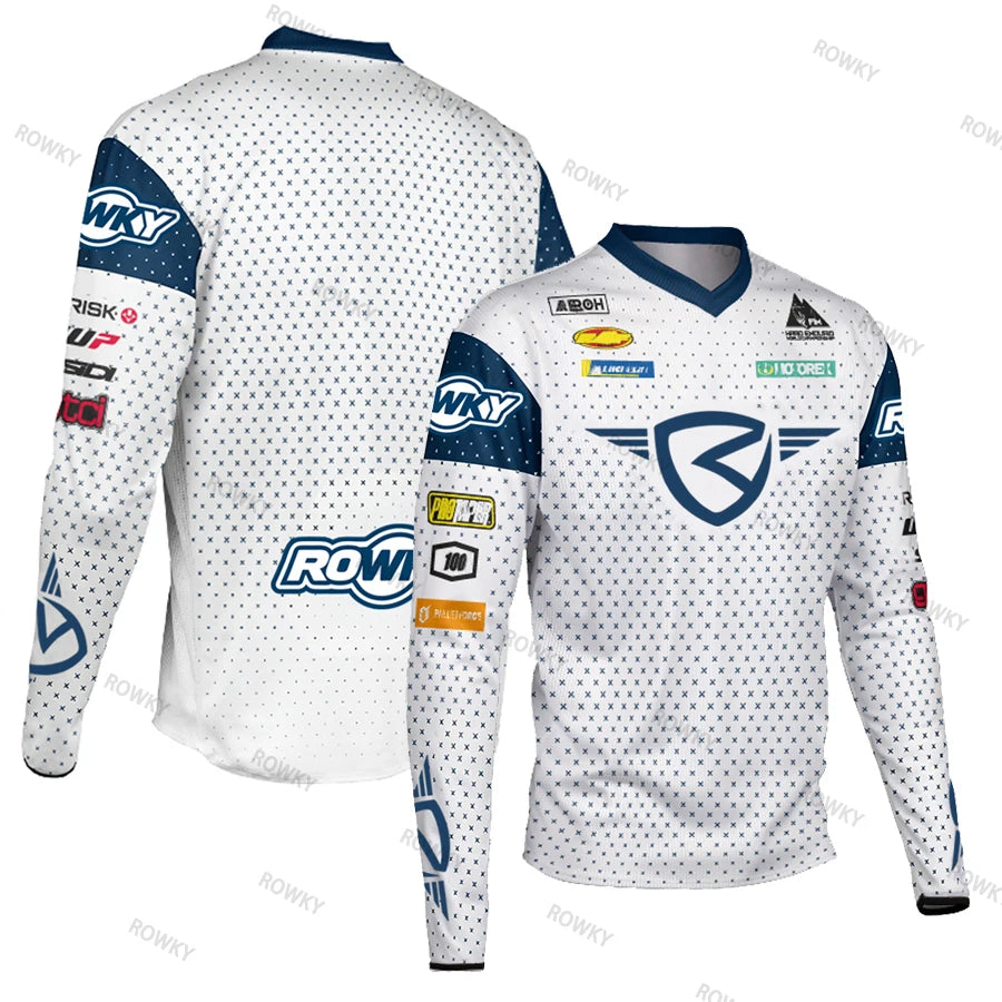 Long Sleeve Motocross Jersey – Quick-Dry Off-Road Shirt for Men & Women