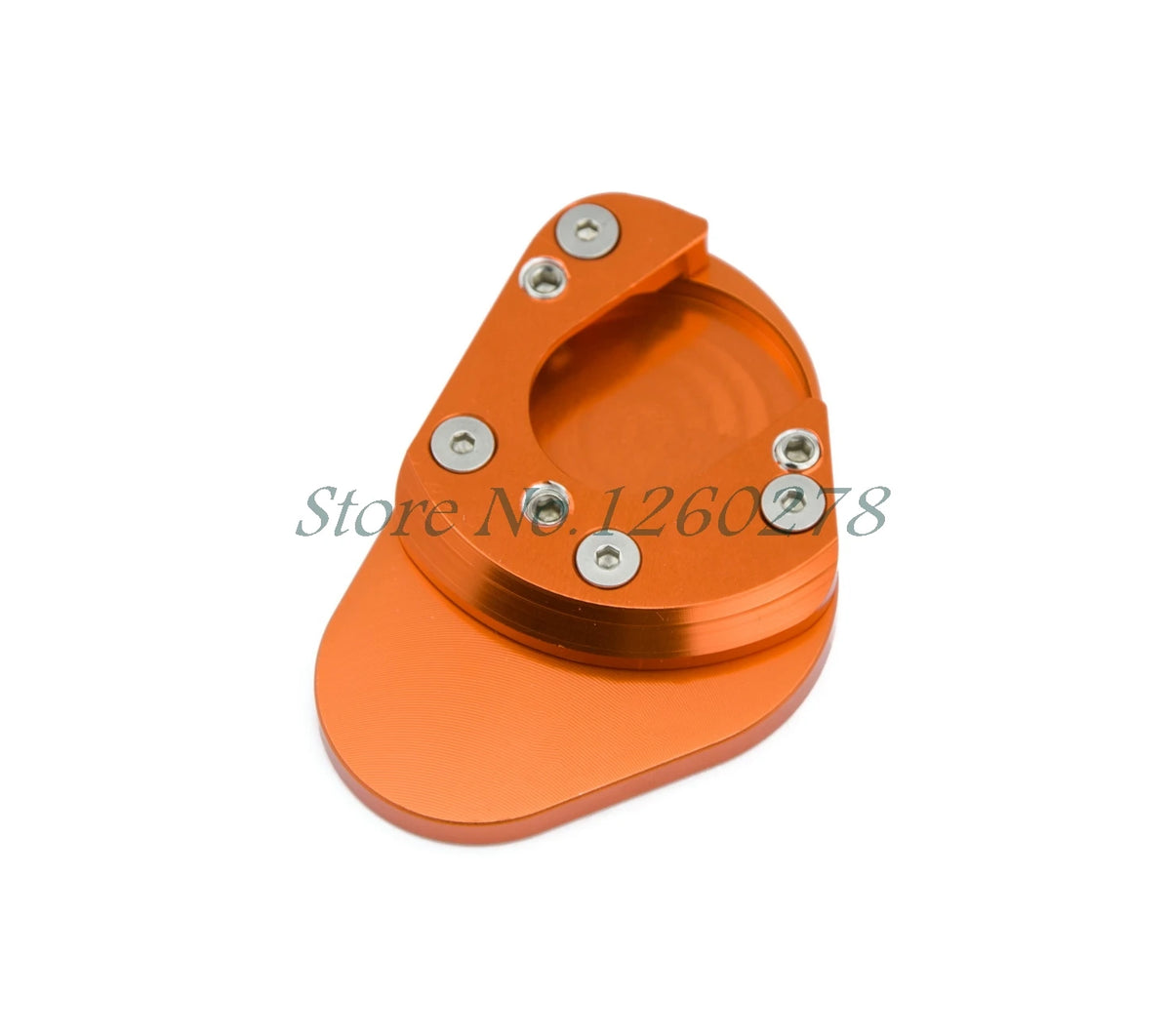 CNC Aluminum Motorcycle Side Stand Kick Plate Foot Enlarger