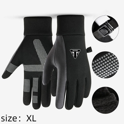 Winddichte Motorradhandschuhe – Warme Motocross-Handschuhe für den Outdoor-Bereich, L/XL