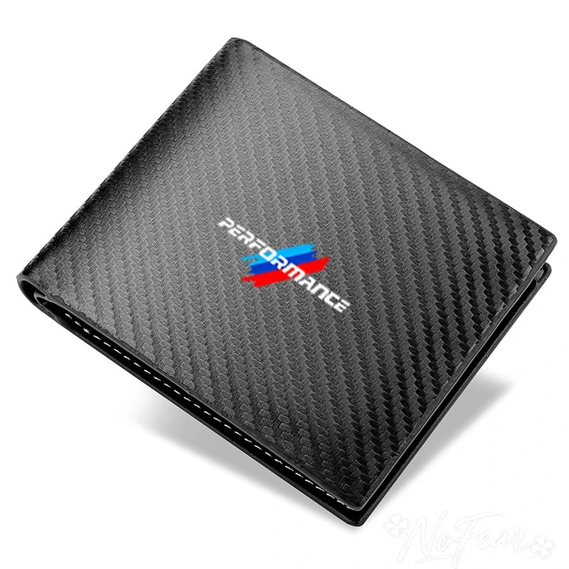 Carbon Fiber Pattern Wallet – Performance Card & ID Holder