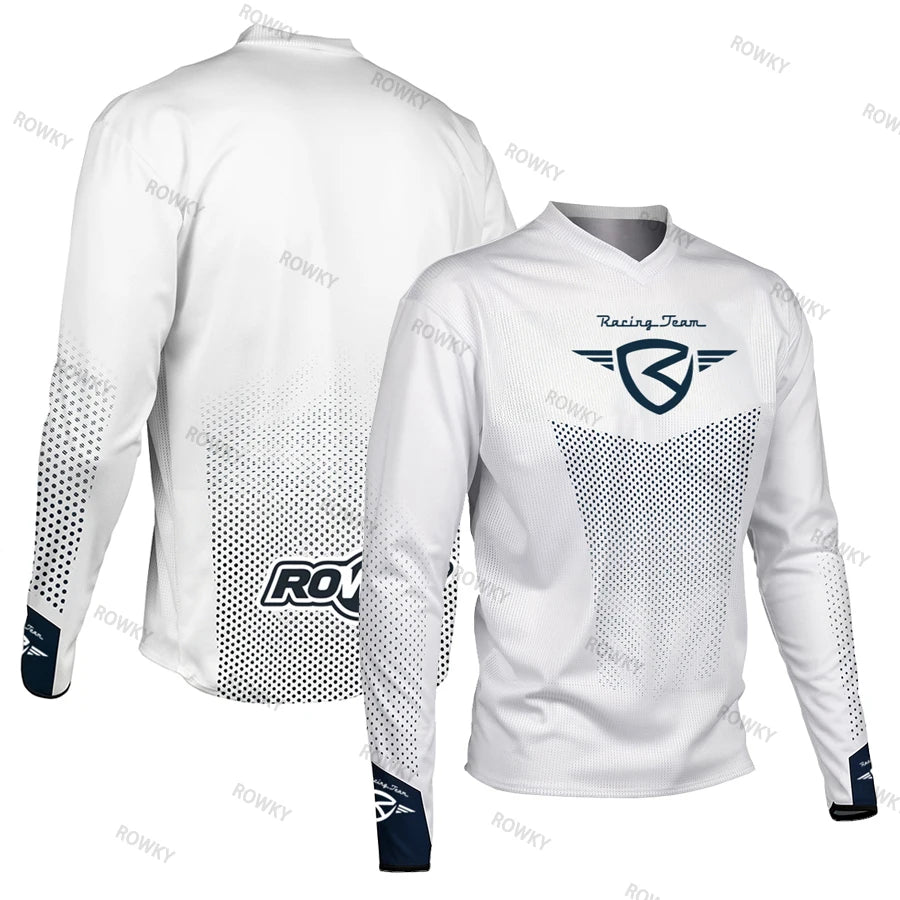 Long Sleeve Motocross Jersey – Quick-Dry Off-Road Shirt for Men & Women