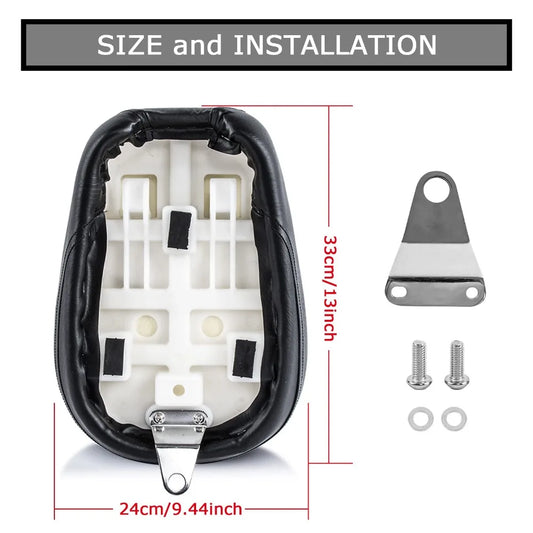 Motorcycle Rear Passenger Seat Pillion Cushion – XVS 650 V-Star 650 1998–2023